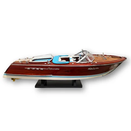 Super Riva Aquarama Lamborghini 50 cm – drewniany model luksusowej, włoskiej łodzi motorowej